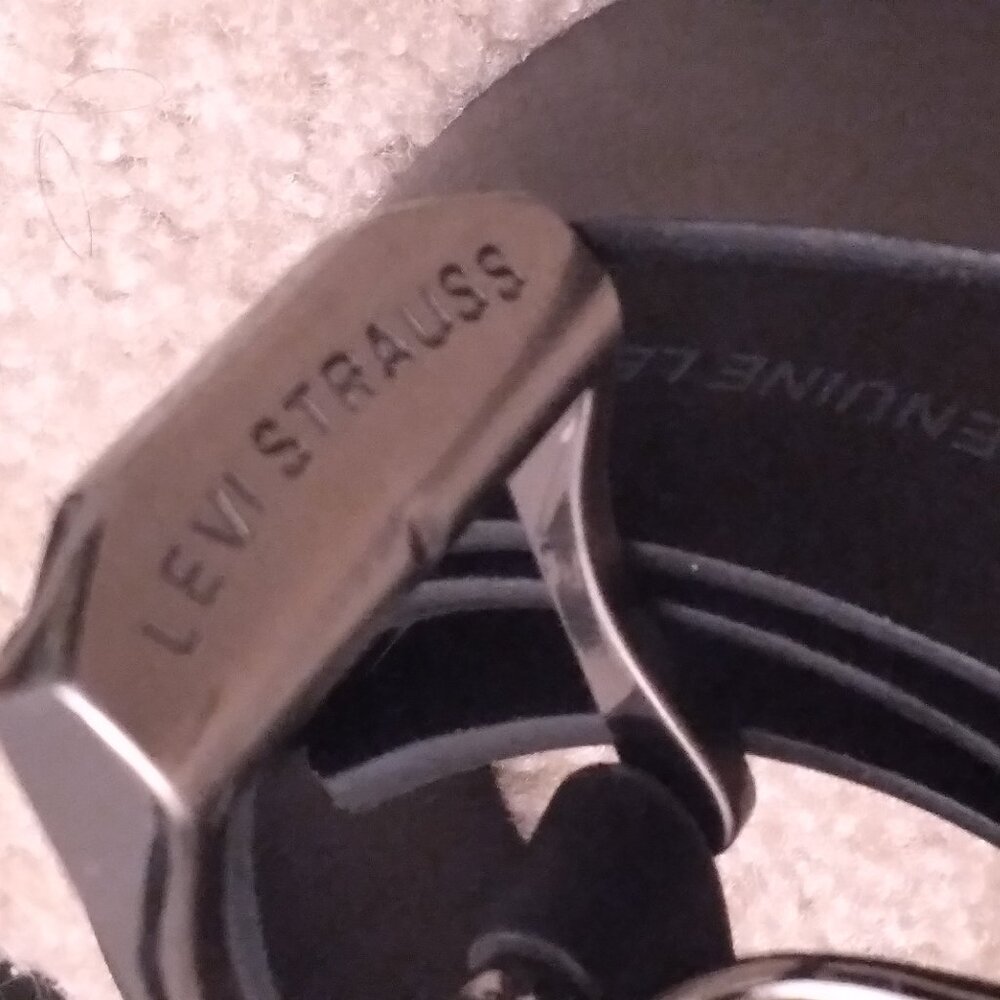 Levi Strauss Leather Belt - 3X